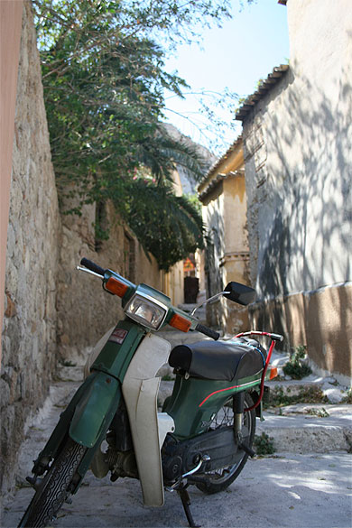 Dans les rues d'Ath�nes