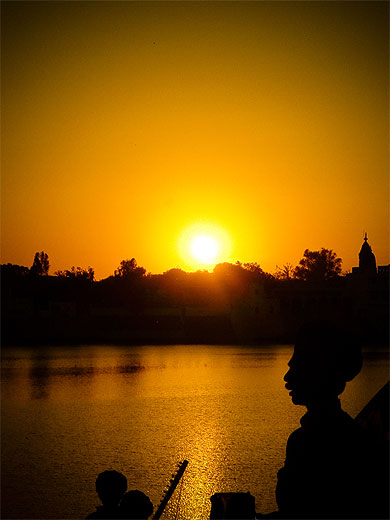 Lac de Pushkar 