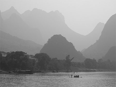 Rivi�re Li, r�gion de Guangxi