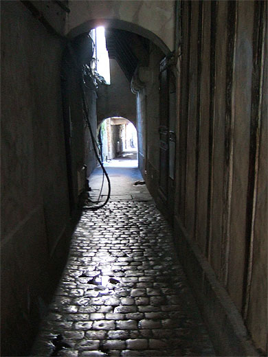 Passage du coeur navr� � Tours.