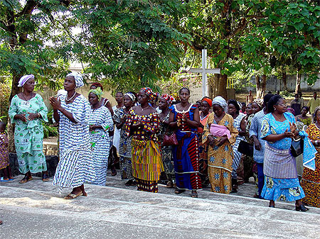 Chorale Yakouba � l'�glise Fokolary � MAN