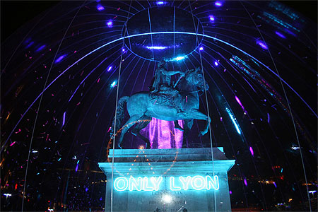 Lyon - F�te des Lumi�res - Louis XIV en f�te !