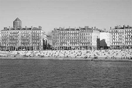 Lyon - Berges du Rh�ne - Gradins de la Guilloti�re