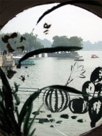Lac du palais d'�t� � P�kin