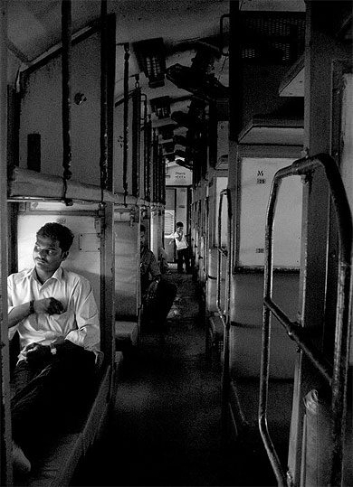 Dans le train
