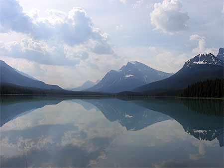 Magnifique lac pr�s du camping