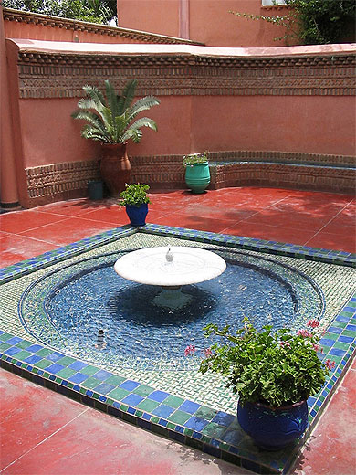Jardin Marjorelle. Marrakech.