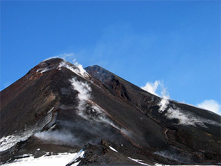 L'Etna apr�s une �ruption