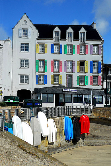 Volets polychromes
