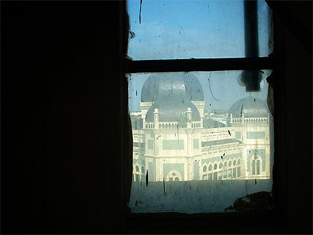 Grande Mosqu�e de Medan vue par le Minaret