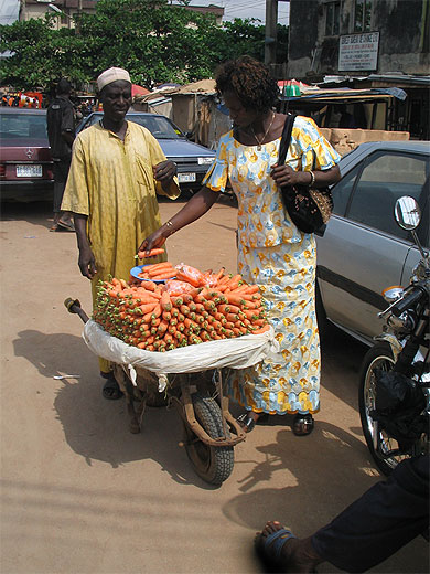 Vendeur de Carottes