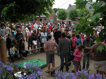 Jeu du palet et p�che � la ligne
