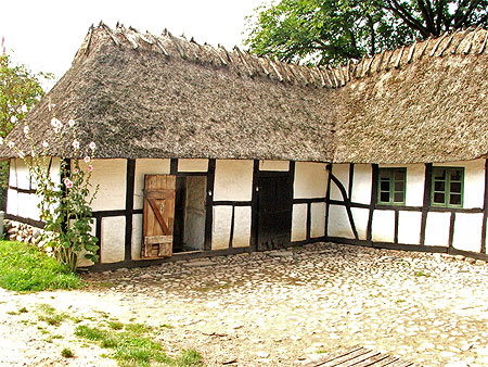 Maison dans le village fionien