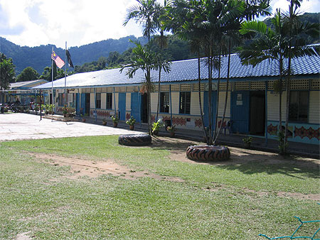 Ecole de l'�le de Tioman