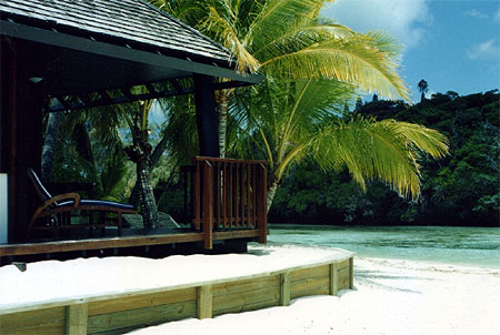 Bungalow sur l'eau