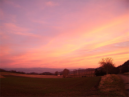 Coucher de soleil 