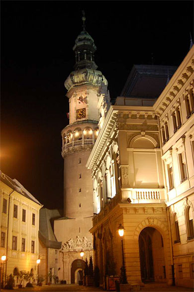 Sopron de nuit