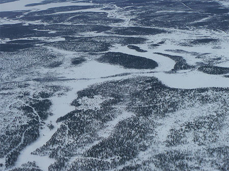 En arrivant � Ivalo
