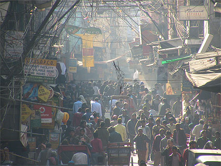 Bazaar de Delhi