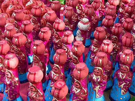 Jaipur : Etalage de rue