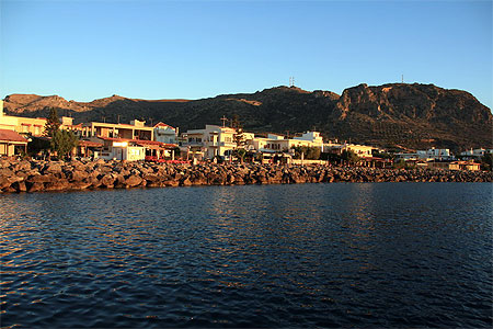 Le matin, � Paleochora