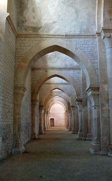 Abbaye de Fontenay - L'�glise abbatiale