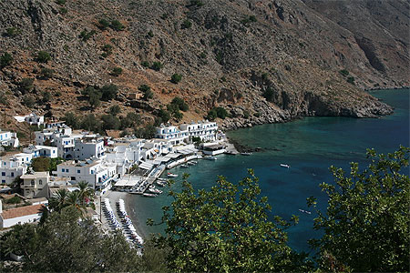 Vue sur Loutro