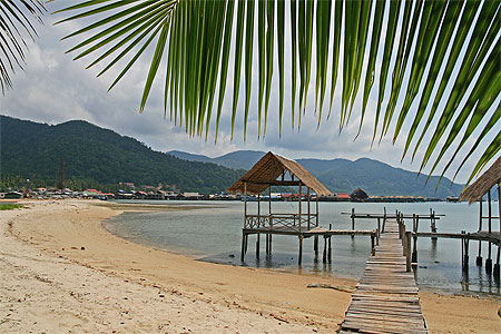 Plage de Bang Bao Sud de l'�le