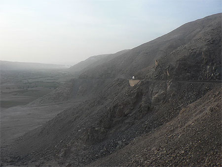 La route du d�sert