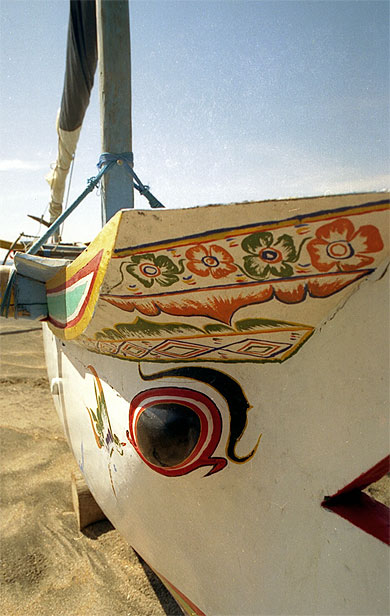 Bali-pirogue � balancier