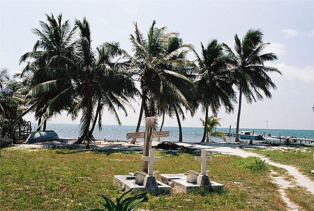 Cimeti�re de Caye Caulker