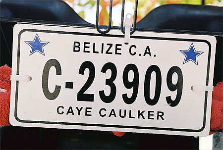 Plaque d'immatriculation