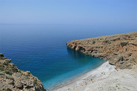 Plage pr�s de Chora Sfakion