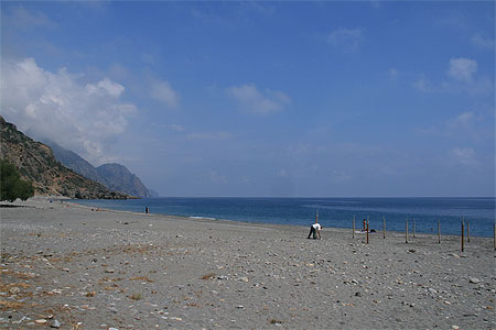 Plage � Sougia