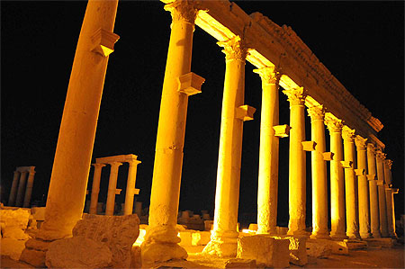 Palmyre la nuit