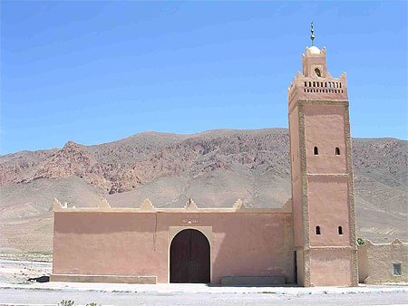 Mosqu�e dans le sud marocain