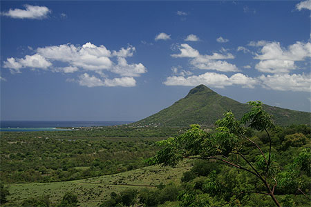 Sur la route de Chamarel