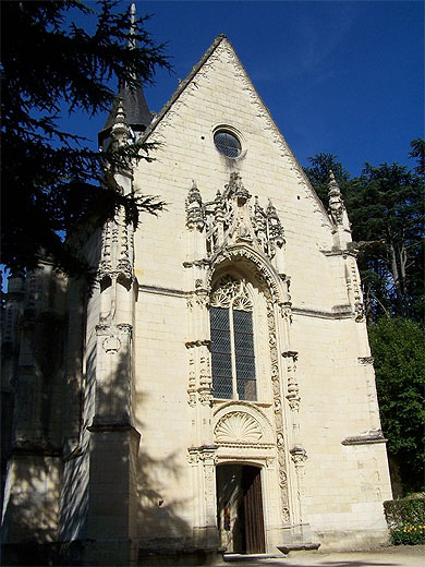 Chapelle du ch�teau d'Uss�