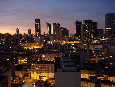 La D�fense vue de Puteaux