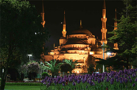 By night...