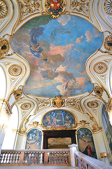 Plafond entr�e du Capitole