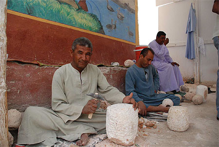 Le travail de l'alb�tre