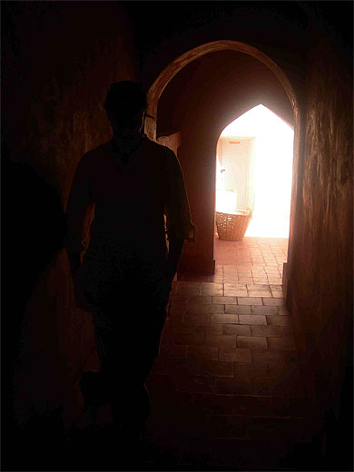 Jeux d'ombres au g�te