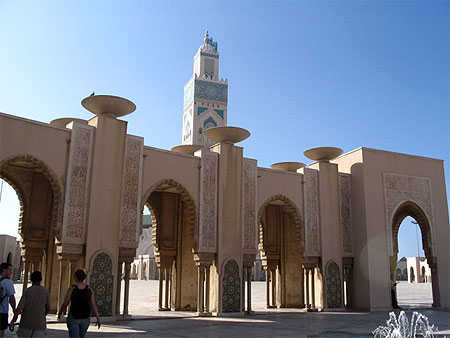 La mosqu�e Hassan II 