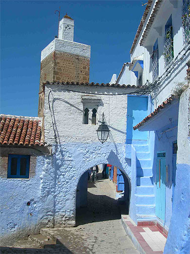 Porte d'entr�e de la m�dina de Chaouen