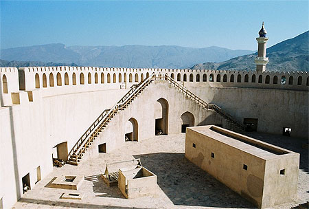 Rotonde du fort de Nizwa