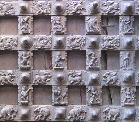 Une Porte au Temple de Meenakshi, Madhurai