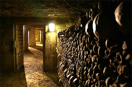 D�dales de couloirs et ossements