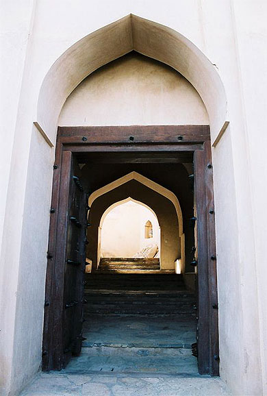 Entr�e du fort de Nakhl