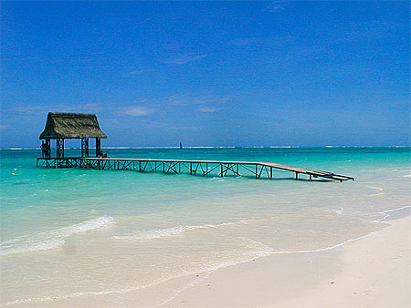 Plage de Trou aux Biches, �le Maurice